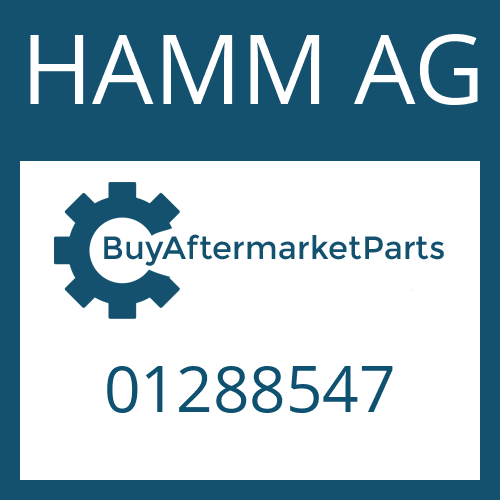 01288547 HAMM AG SUN GEAR SHAFT