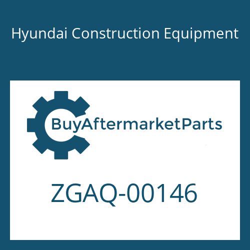 ZGAQ-00146 Hyundai Construction Equipment PLUG-SCREW