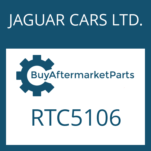 RTC5106 JAGUAR CARS LTD. SLEEVE
