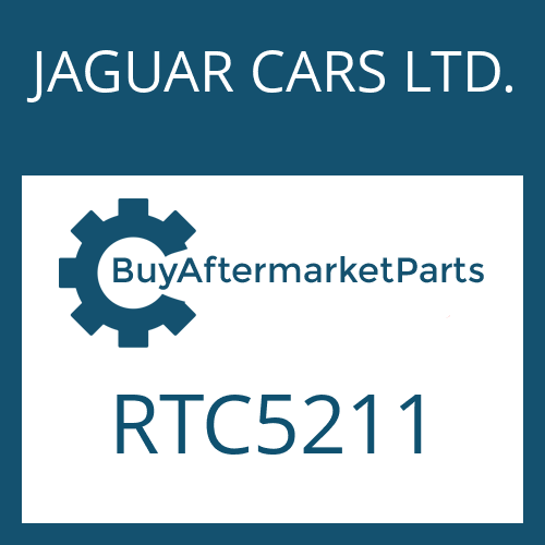 RTC5211 JAGUAR CARS LTD. HEXALOBULAR DRIVING SCREW