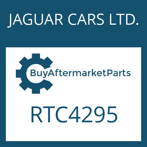 RTC4295 JAGUAR CARS LTD. GASKET