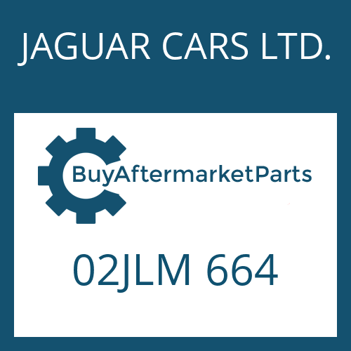 02JLM 664 JAGUAR CARS LTD. OIL SCREEN