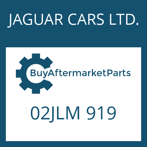 02JLM 919 JAGUAR CARS LTD. ROUND SEALING RING