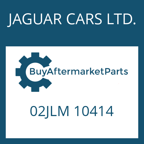 02JLM 10414 JAGUAR CARS LTD. RECTANGULAR RING