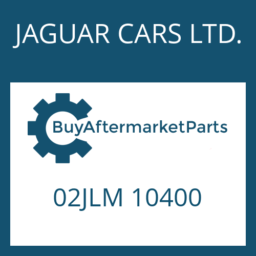 JAGUAR CARS LTD. 02JLM 10400 - PROTECTION CAP for Heavy Equipment