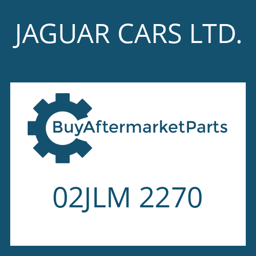 02JLM 2270 JAGUAR CARS LTD. PARKING LOCK WHEEL