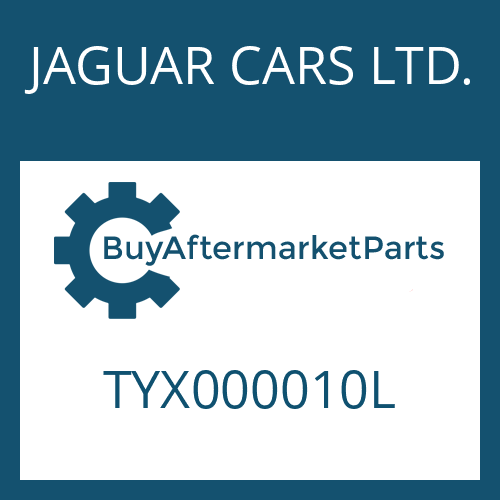 TYX000010L JAGUAR CARS LTD. ROUND SEALING RING