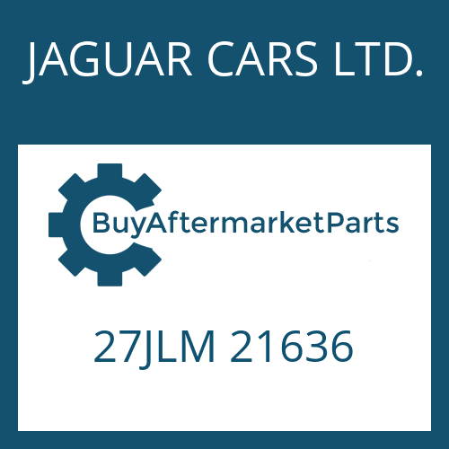 27JLM 21636 JAGUAR CARS LTD. WIRING HARNESS