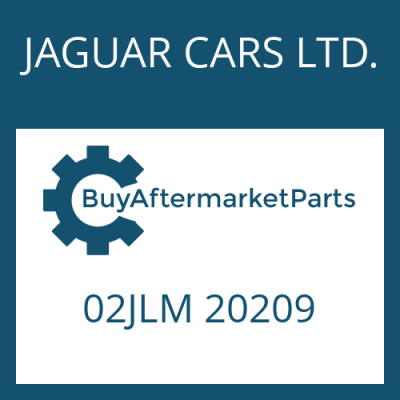 02JLM 20209 JAGUAR CARS LTD. SCREW PLUG