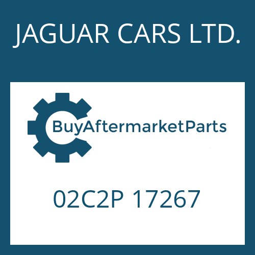 02C2P 17267 JAGUAR CARS LTD. CONVERTER