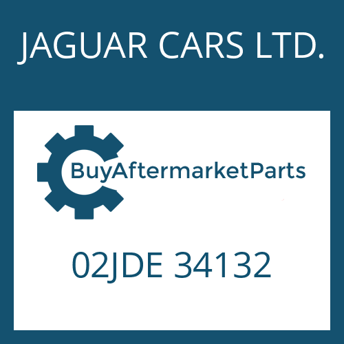 02JDE 34132 JAGUAR CARS LTD. CONVERTER