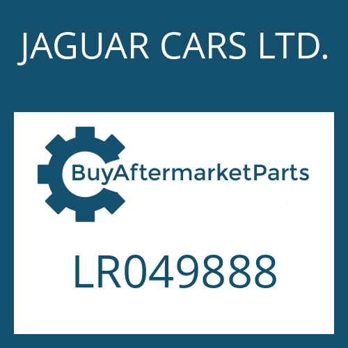 LR049888 JAGUAR CARS LTD. SENSOR UNIT