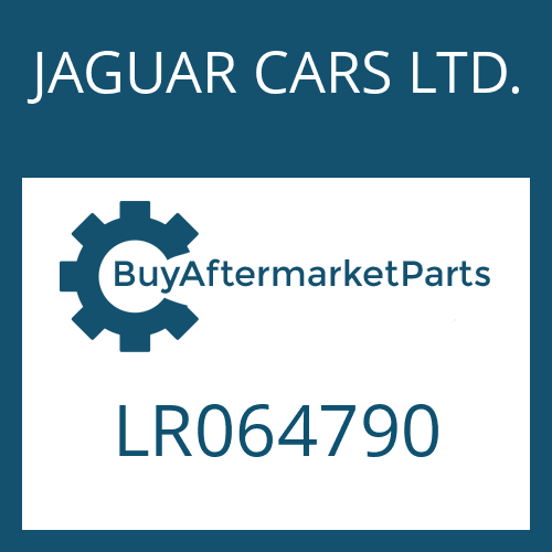 LR064790 JAGUAR CARS LTD. SENSOR UNIT