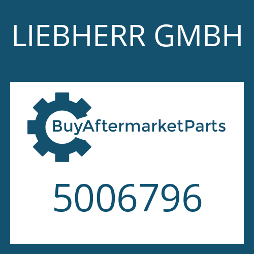 5006796 LIEBHERR GMBH INTERMEDIATE WASHER