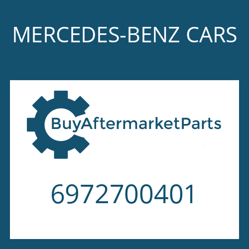 6972700401 MERCEDES-BENZ CARS 5 HP-590