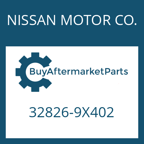 32826-9X402 NISSAN MOTOR CO. FLANGE BOLT