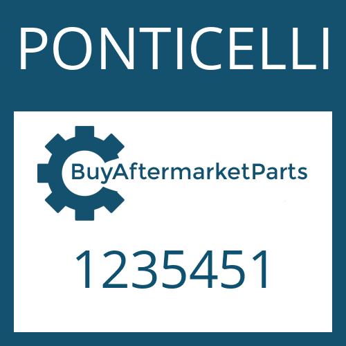 1235451 PONTICELLI RETAINING RING