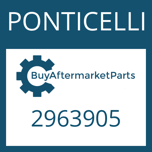 2963905 PONTICELLI RETAINING RING