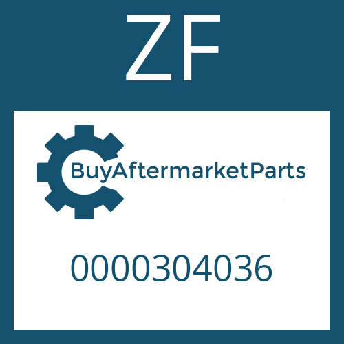 0000304036 ZF SEALING BUSH