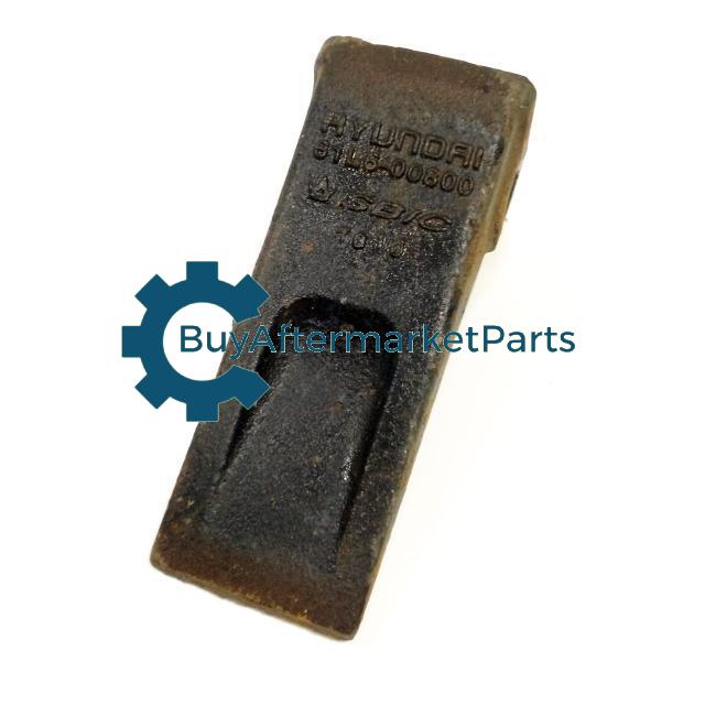 Hyundai Construction Equipment 61L6-00800 - TOOTH