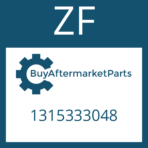 ZF 1315333048 - OUTPUT FLANGE