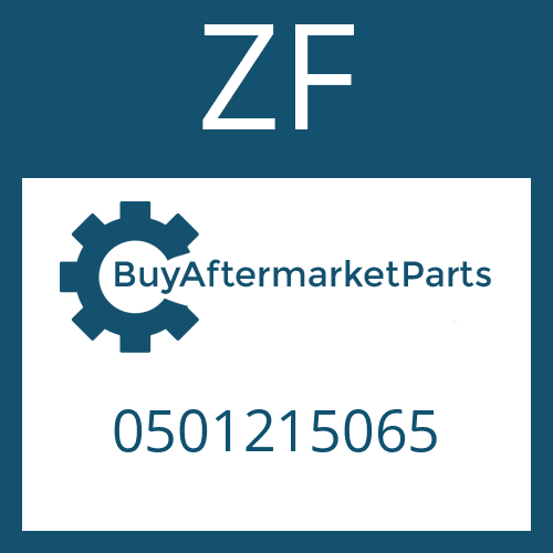 ZF 0501215065 - TUBE for Heavy Equipment