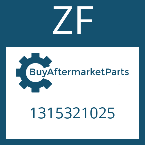 ZF 1315321025 - Part