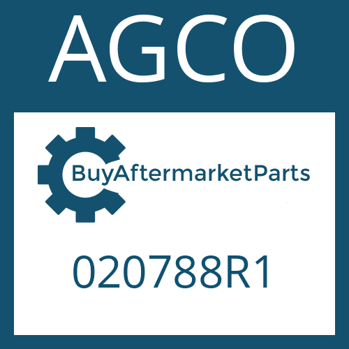 AGCO 020788R1 - Part