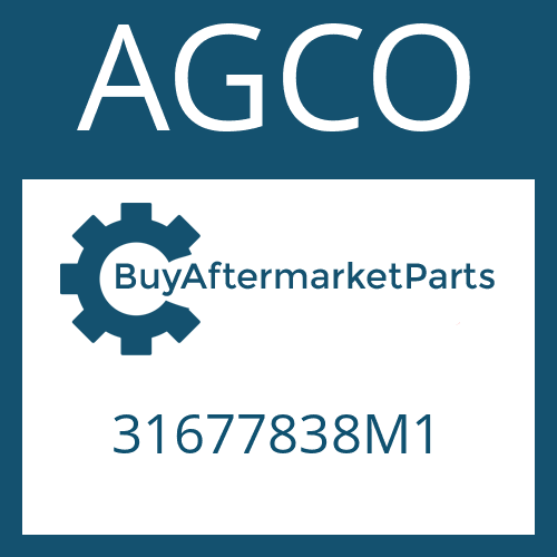 AGCO 31677838M1 - Part
