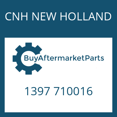 CNH NEW HOLLAND 1397 710016 - Part