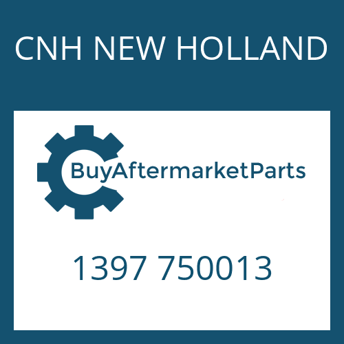 CNH NEW HOLLAND 1397 750013 - Part