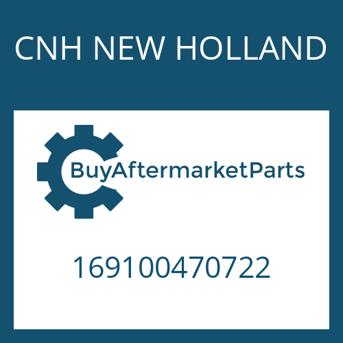 CNH NEW HOLLAND 169100470722 - Part