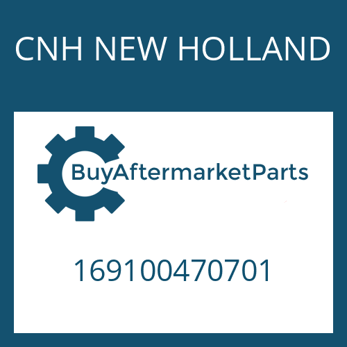 CNH NEW HOLLAND 169100470701 - BOLT