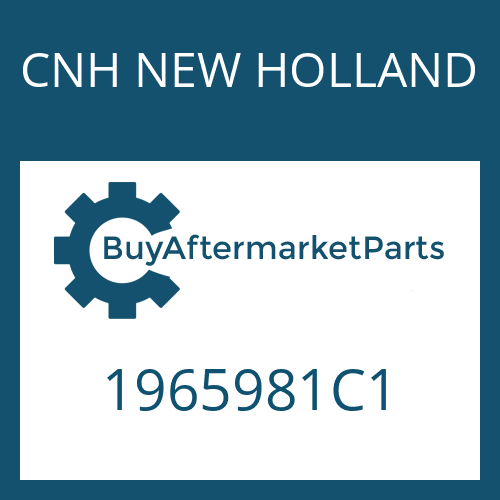 CNH NEW HOLLAND 1965981C1 - Part