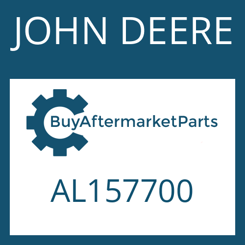 JOHN DEERE AL157700 - Part