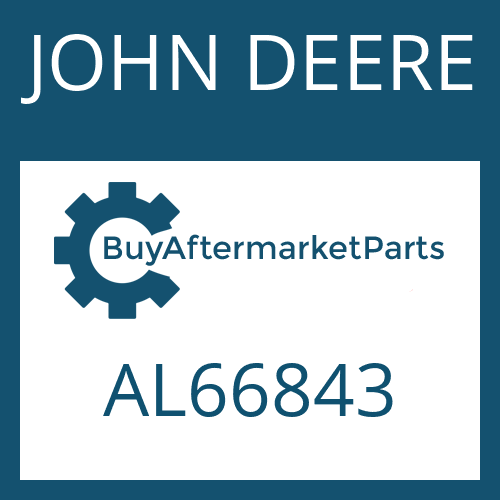 JOHN DEERE AL66843 - Part