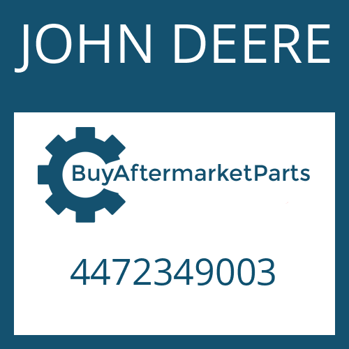 JOHN DEERE 4472349003 - STUB SHAFT