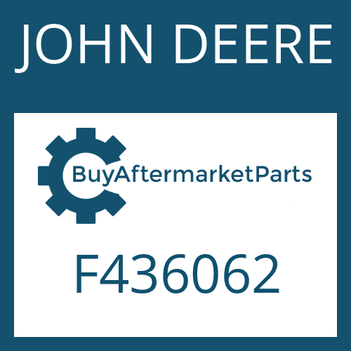JOHN DEERE F436062 - Part