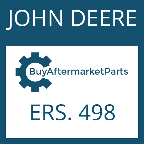 JOHN DEERE ERS. 498 - Part