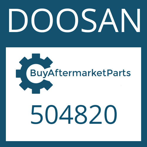 DOOSAN 504820 - CAP SCREW