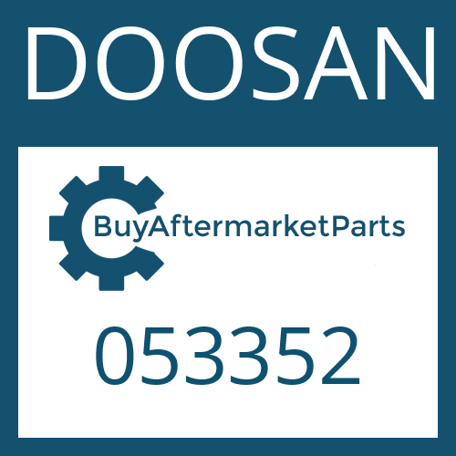 DOOSAN 053352 - Part