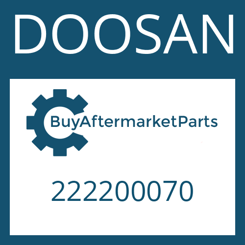 DOOSAN 222200070 - OUTER CLUTCH DISK