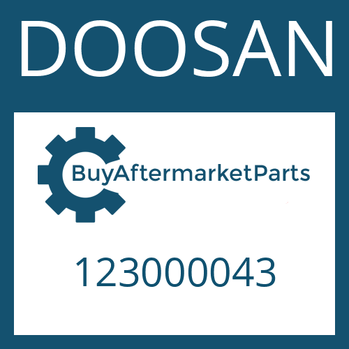 DOOSAN 123000043 - Part