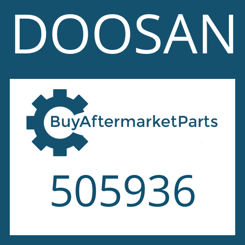 DOOSAN 505936 - Part