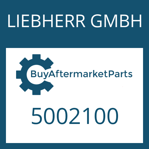 LIEBHERR GMBH 5002100 - Part