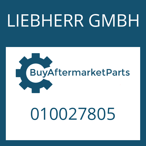 LIEBHERR GMBH 010027805 - SHIM RING