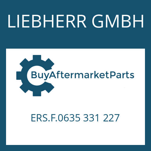 LIEBHERR GMBH ERS.F.0635 331 227 - BALL BEARING