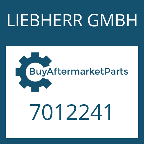 LIEBHERR GMBH 7012241 - TAPER ROLLER BEARING