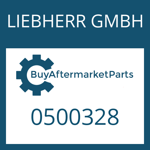 LIEBHERR GMBH 0500328 - Part