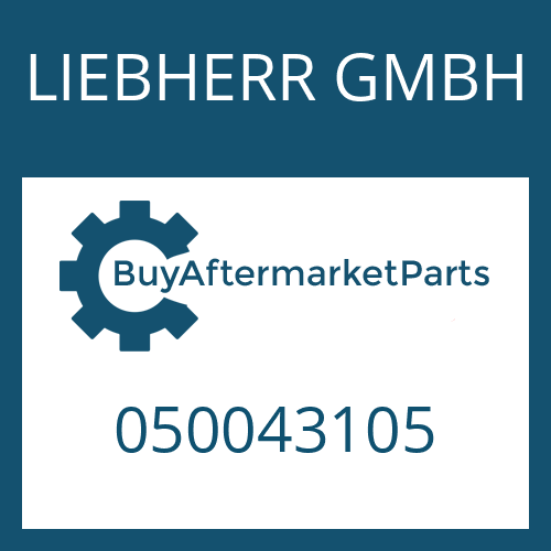 LIEBHERR GMBH 050043105 - Part